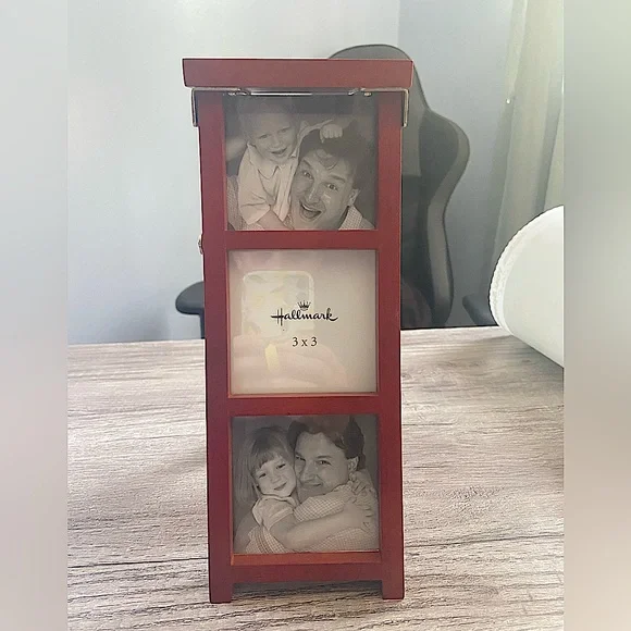 🍋3 Holder Picture Frame, wood, brand new - Picture 1 of 5